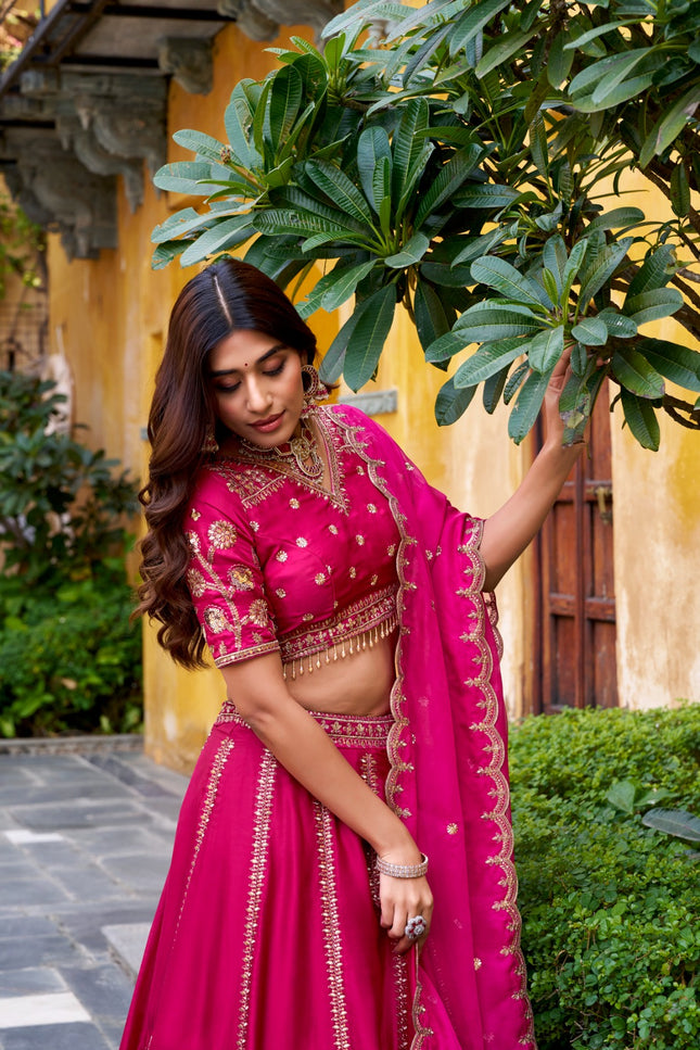 Rich Natural Silk golden embroidery SS265
