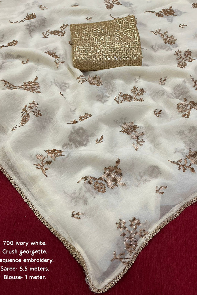 Soft georgette saree SS252