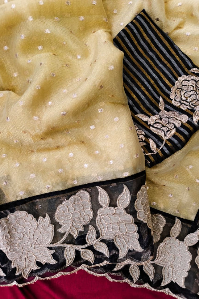 Pure soft zari tissue sarees SS259