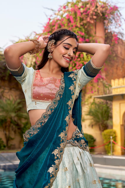 Woven Grace Lehenga SS263