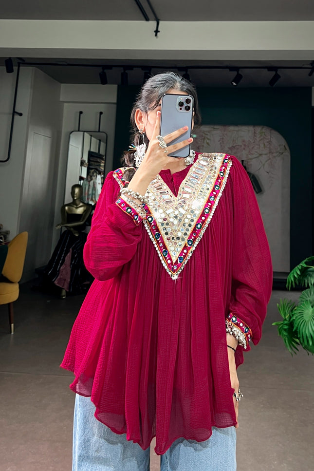 Garba Glam Tops SS271