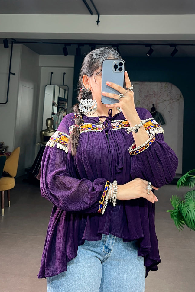 Garba Glam Tops SS271