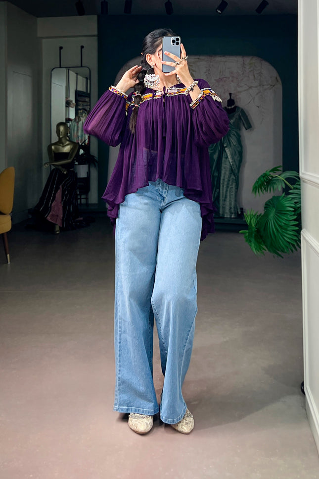 Garba Glam Tops SS271