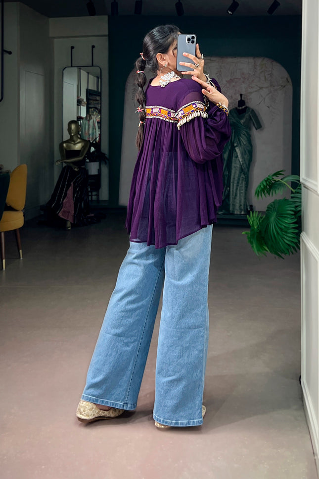 Garba Glam Tops SS271