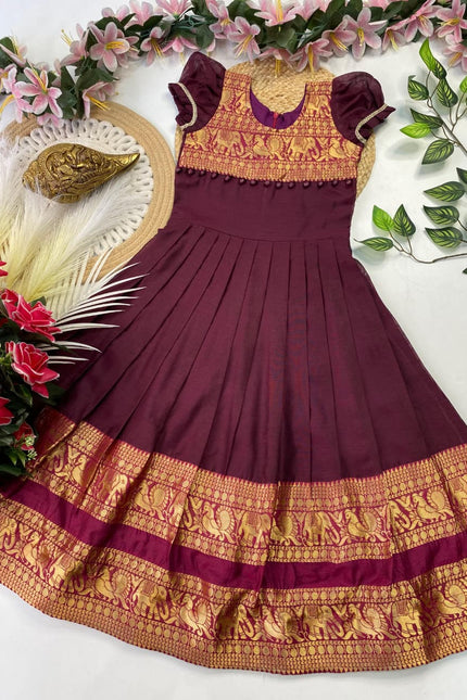 Exclusive kids gown SS282