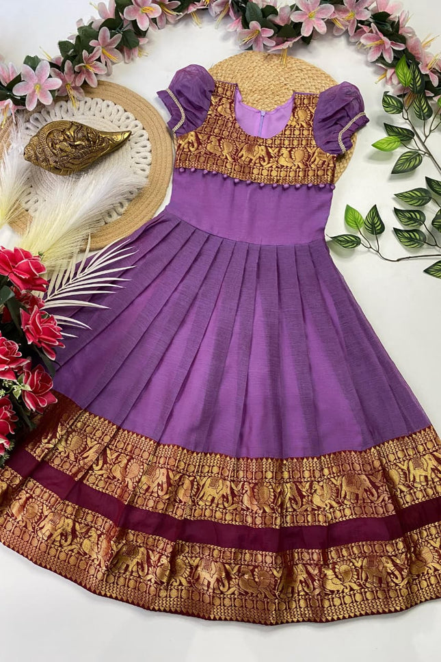 Exclusive kids gown SS282