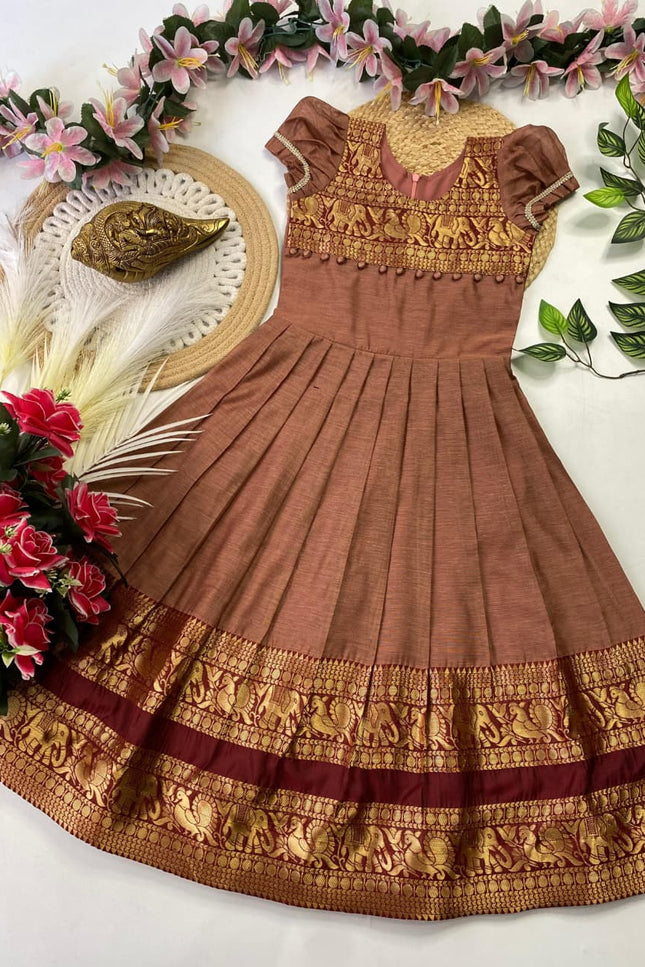 Exclusive kids gown SS282