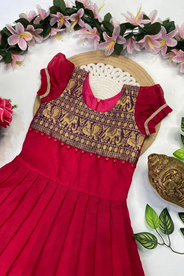Exclusive kids gown SS282