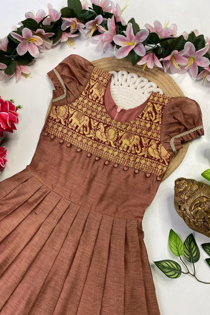 Exclusive kids gown SS282