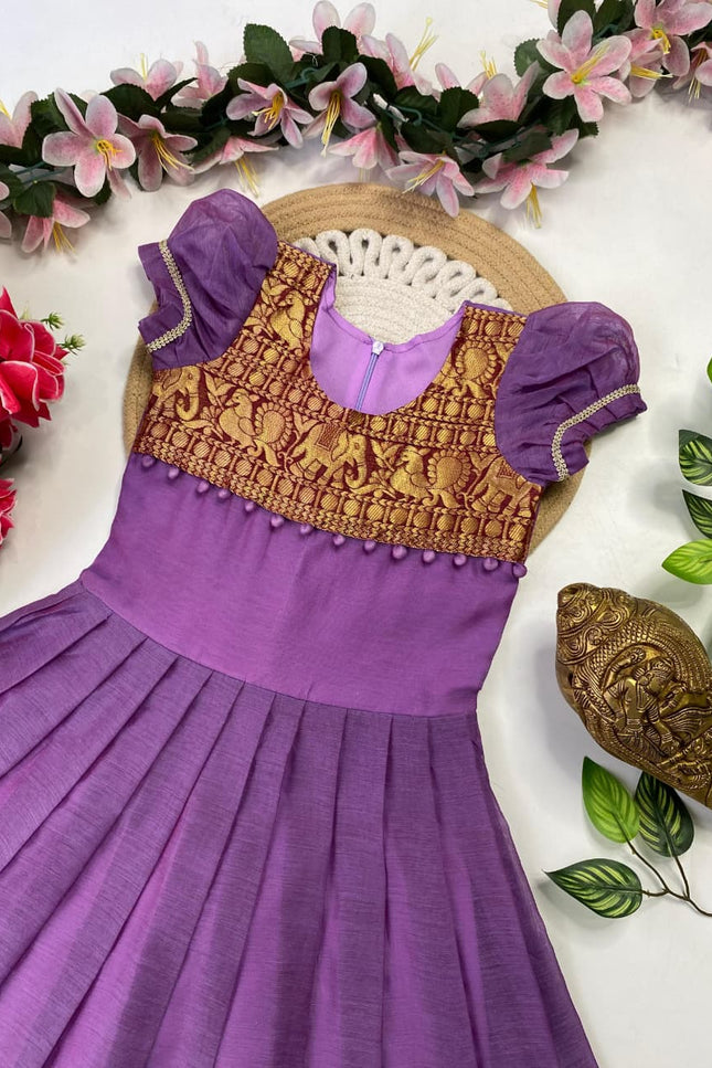 Exclusive kids gown SS282