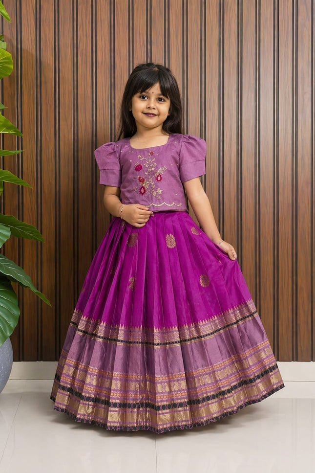KIDS LEHENGA CHOLI SS300