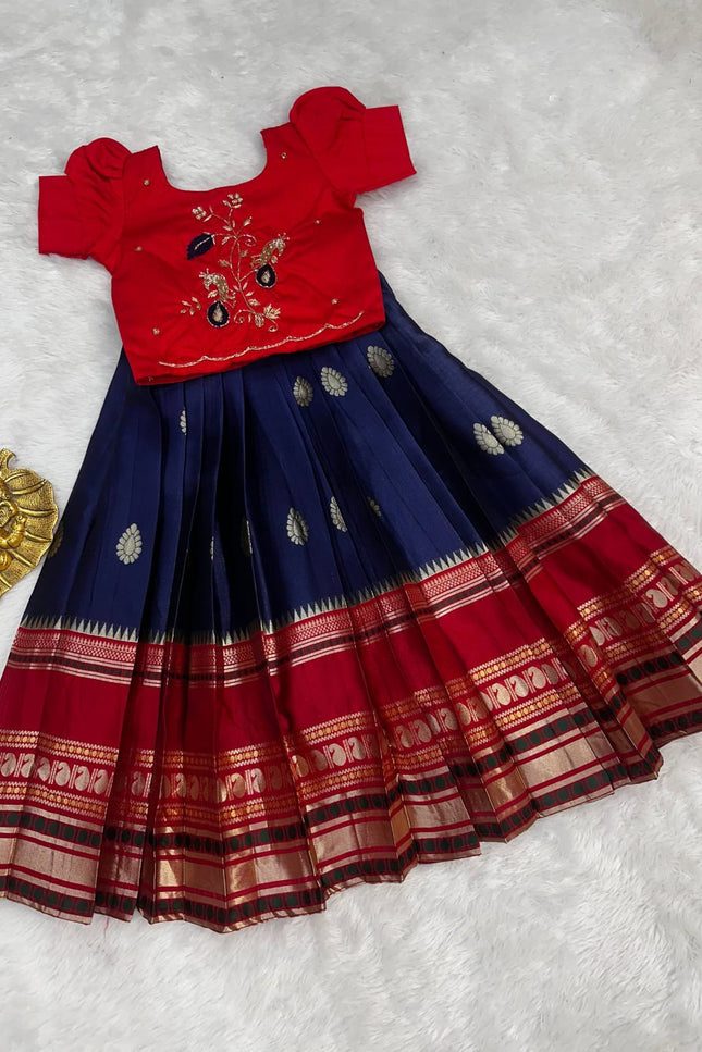 KIDS LEHENGA CHOLI SS300