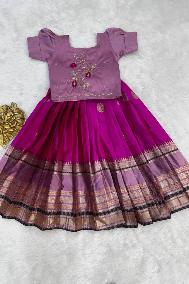 KIDS LEHENGA CHOLI SS300