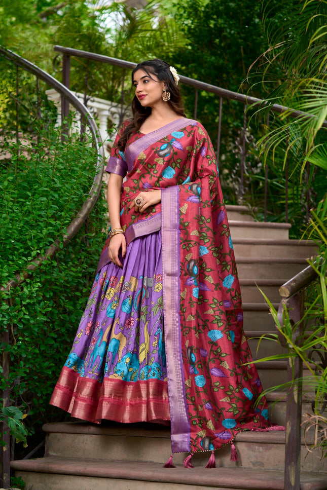 Kalamkari Dola silk charm  SS274