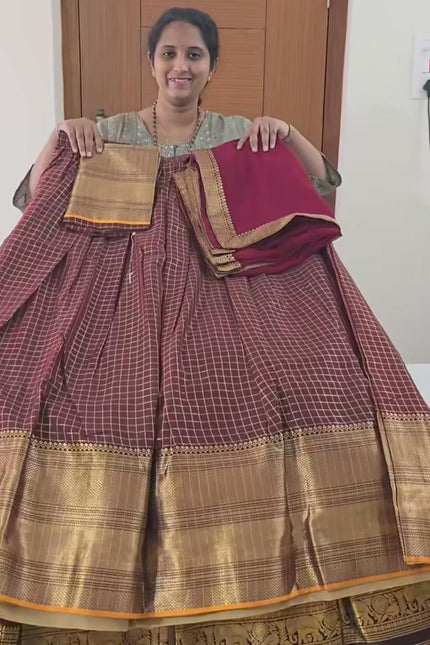Kanchi Cotton lehangas SS280