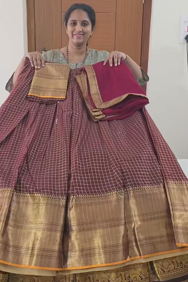 Kanchi Cotton lehangas SS280