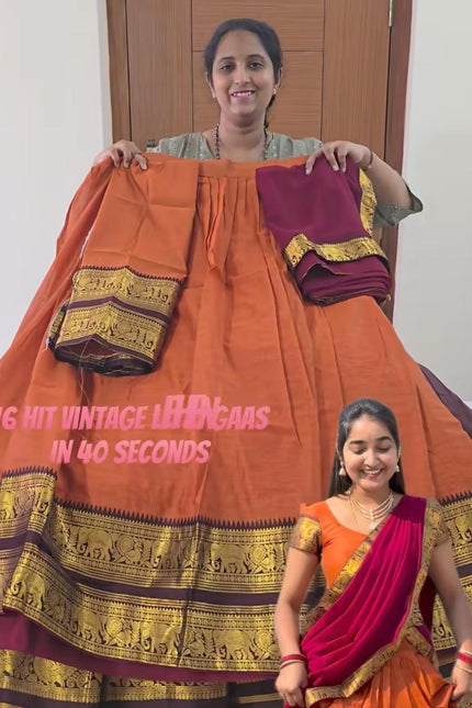 Kanchi Cotton lehangas SS280