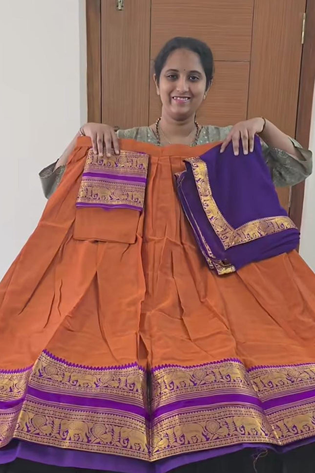 Kanchi Cotton lehangas SS280