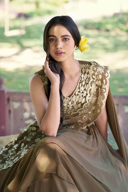 Marble Lehenga Set SS292