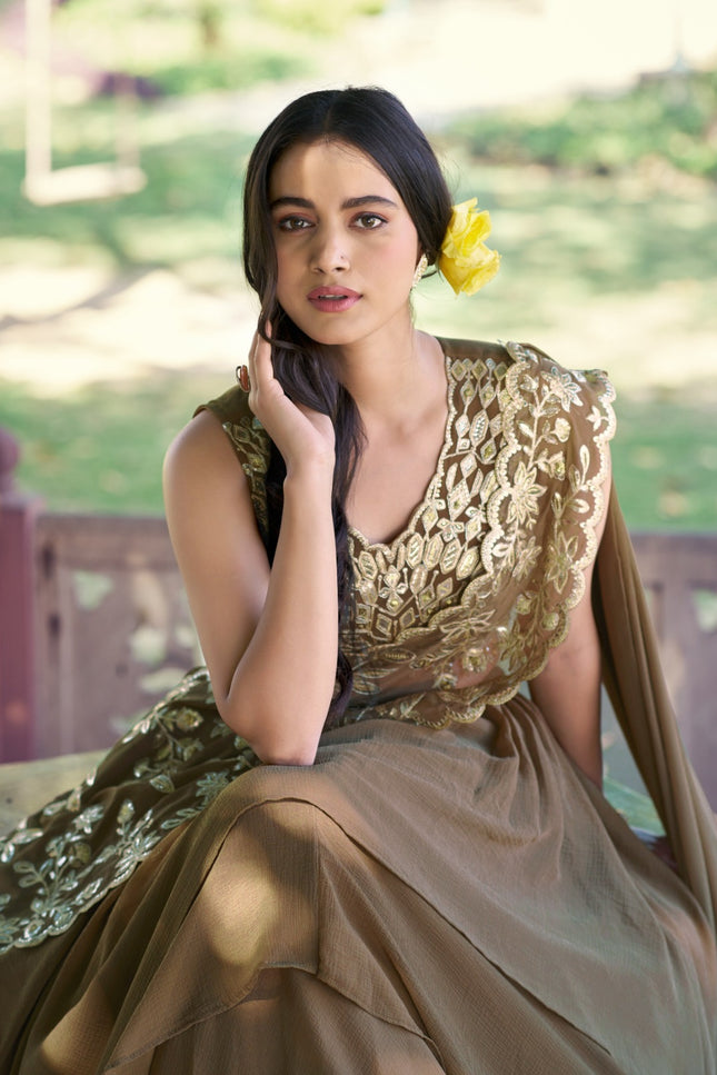 Marble Lehenga Set SS292