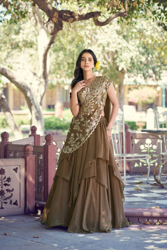 Marble Lehenga Set SS292