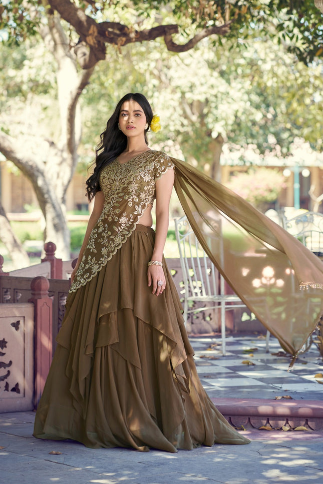 Marble Lehenga Set SS292