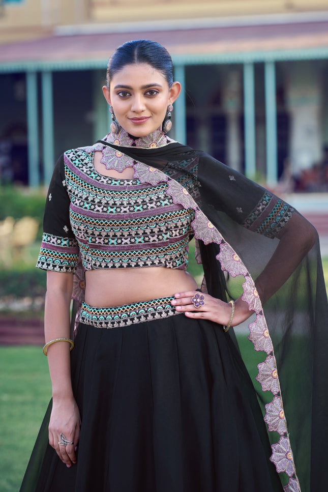 Aurum Georgette lehanga SS285