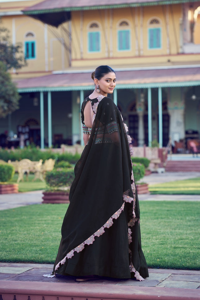 Aurum Georgette lehanga SS285