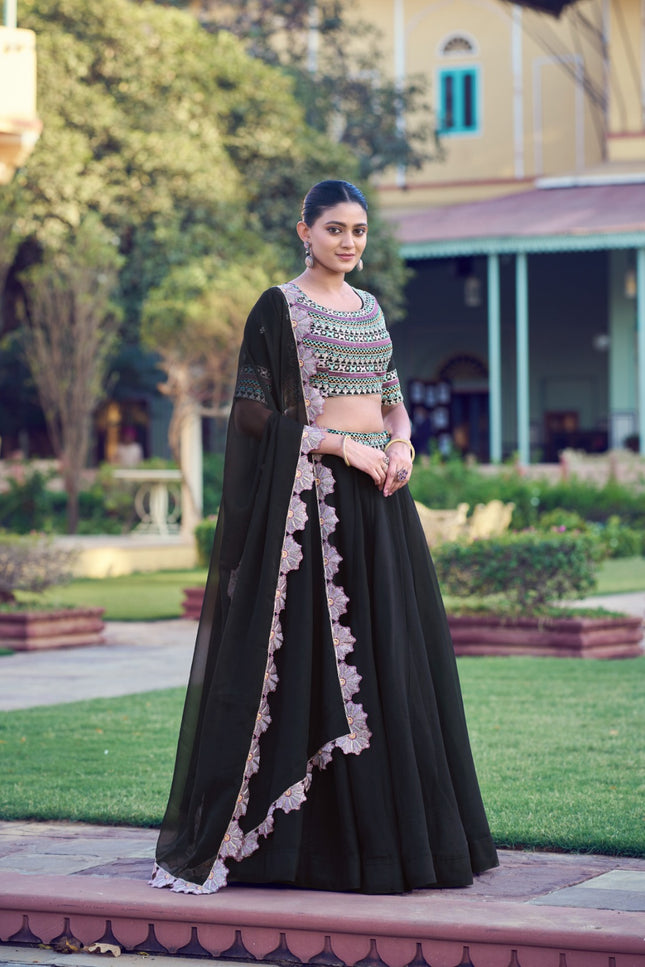 Aurum Georgette lehanga SS285