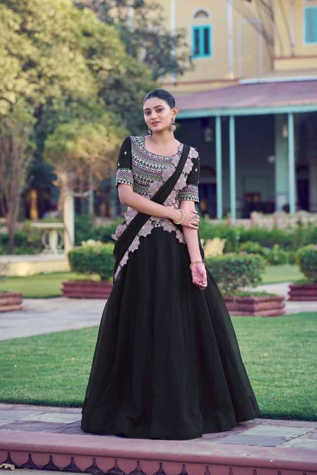Aurum Georgette lehanga SS285