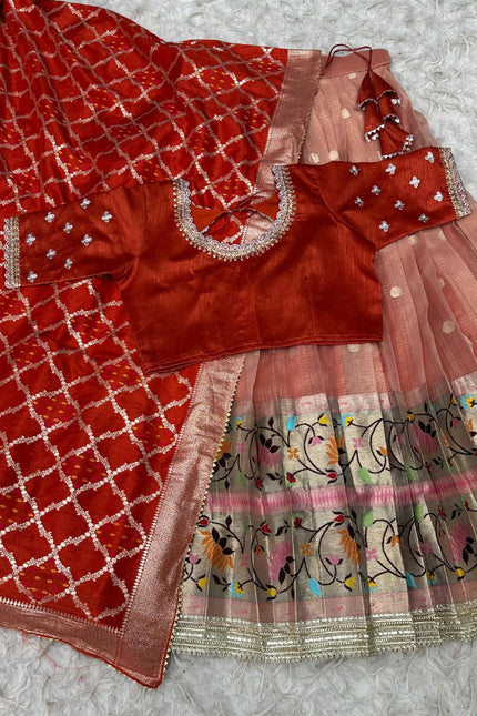 Luxurious Kota checks lehanga SS301