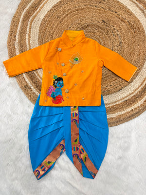 blue & yellow