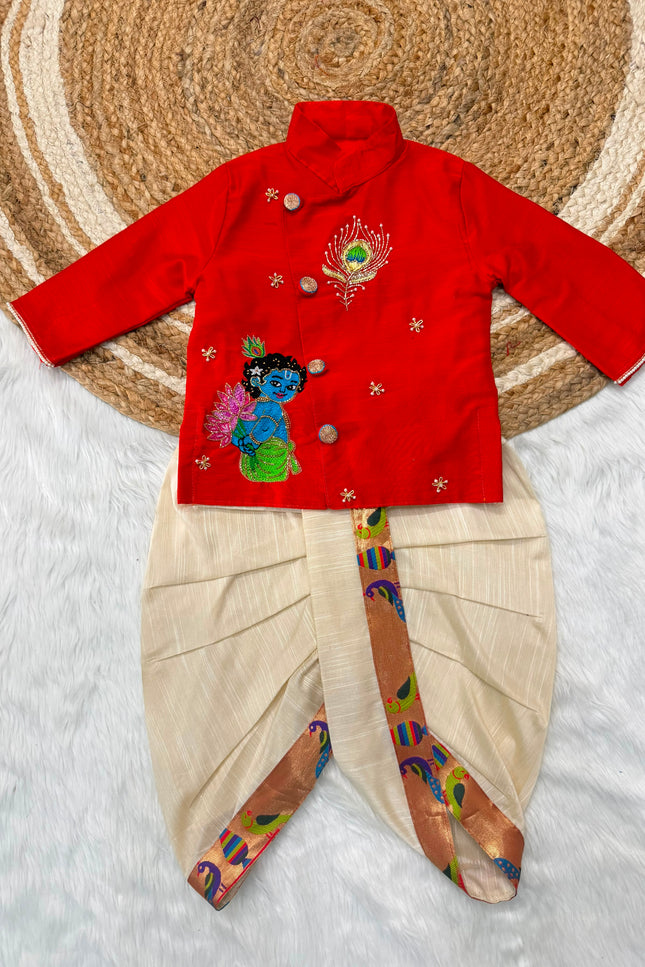 Men kurtas and Dhoti set SS308