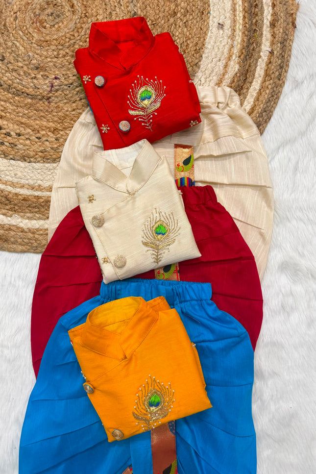 Men kurtas and Dhoti set SS308
