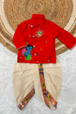 S-36 / cream & red