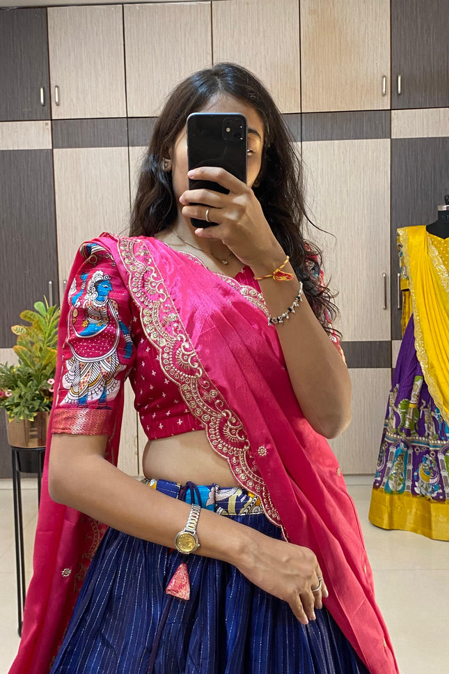 kalamkari Lehenga chol SS354