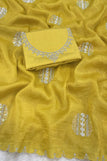 Blouse unstitched / yellow