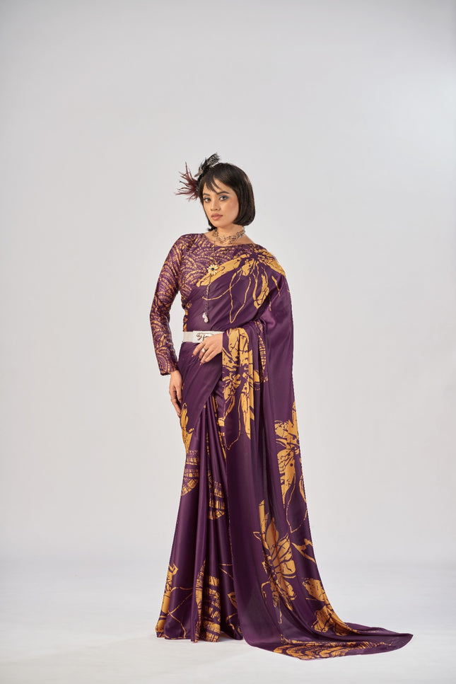 Effortless grace in every drape SS346