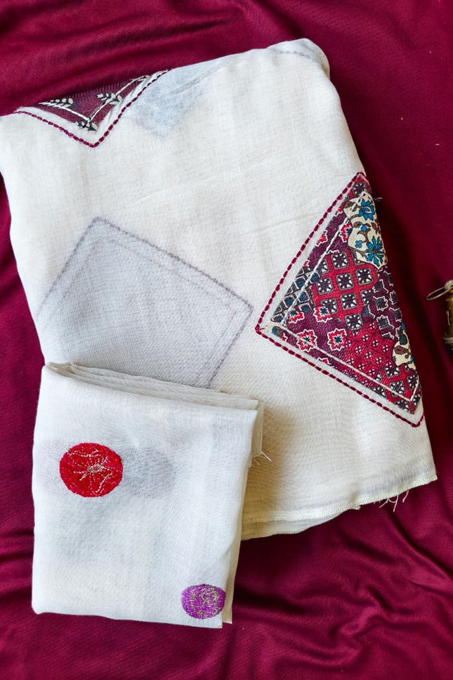 Pure linen saree SS320