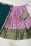 Blouse unstitched / lavender