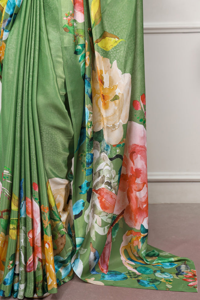 Satin Saree Collection SS344