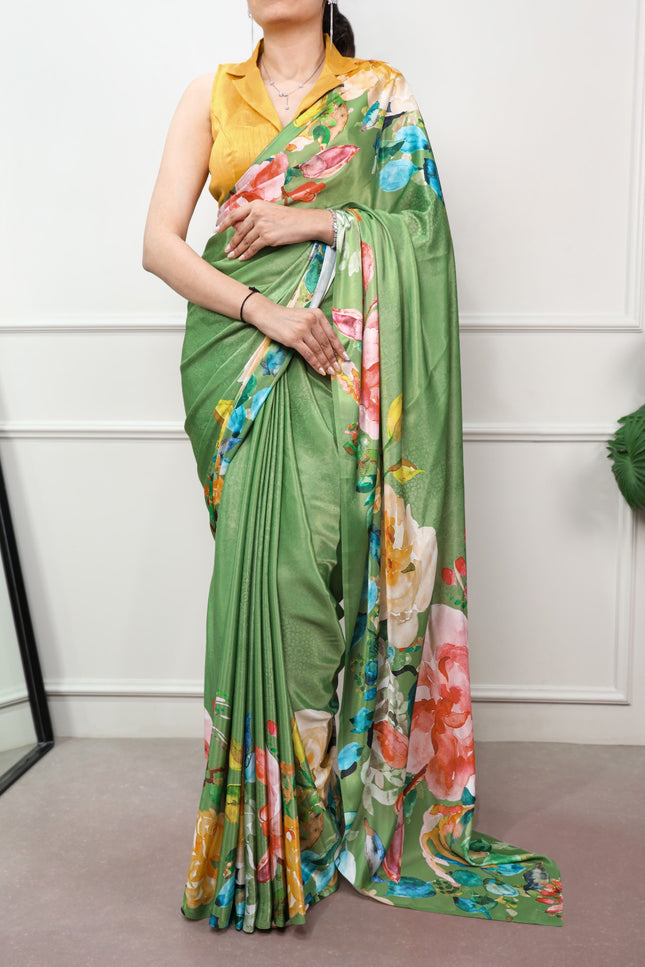 Satin Saree Collection SS344