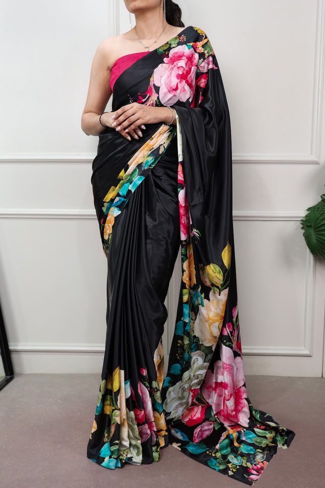 Satin Saree Collection SS344