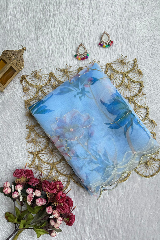 Exclusive elegant launch saree SS356
