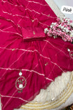 Blouse unstitched / pink