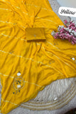 Blouse unstitched / yellow