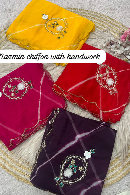 Lightweight nazmin chiffon SS370