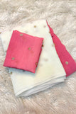 Blouse unstitched / pink