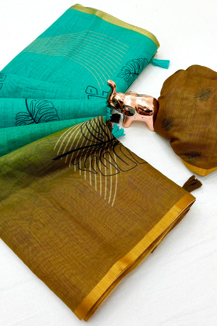 Soft cotton based Linen  SS371
