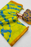 Blouse unstitched / yellow